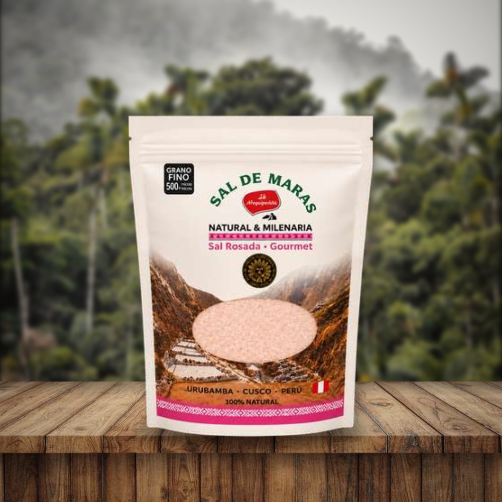 [salrosada] Sal de Maras rosada gourmet